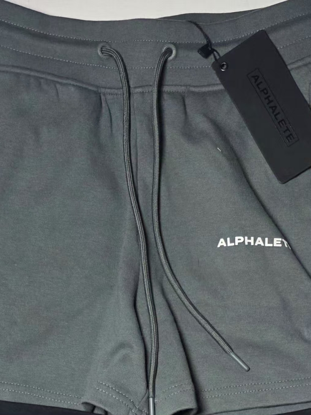 Alphalete Women's Dark Charcoal Athletic Shorts - Picture 1 of 2